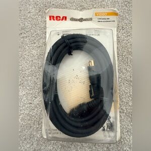 RCA Black S-Video Cable